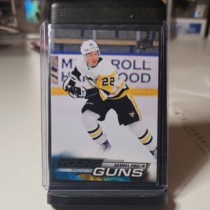 2022-23 Upper Deck Series 2 Young Guns Samuel Poulin Trading Card